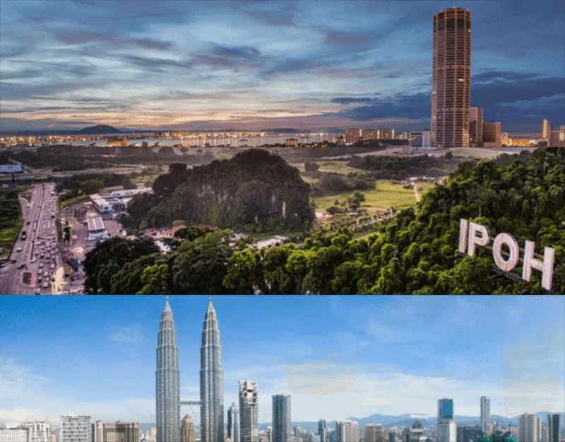 檳城-怡保-吉隆坡包車一日游